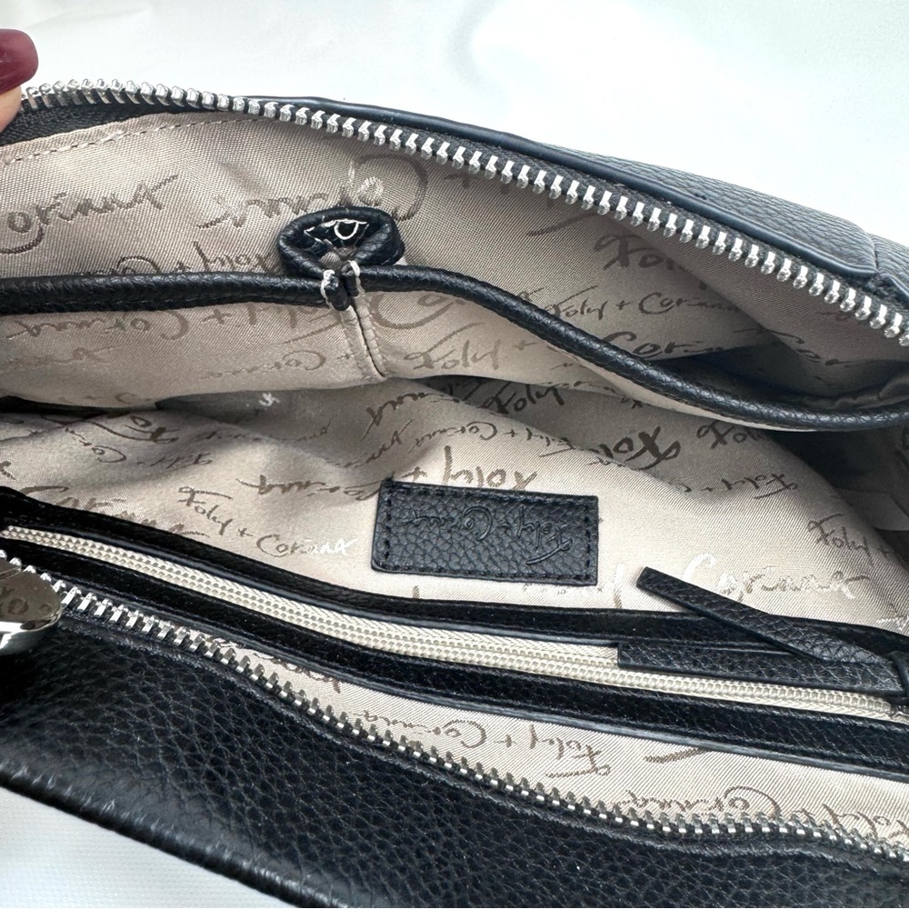 Foley + Corinna Dione Satchel in black liberated vegan leather - Picture 11 of 13